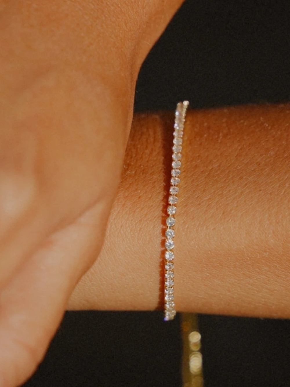 Louise Carter Melly Adjustable Tennis Bracelet - Picture 4 of 7